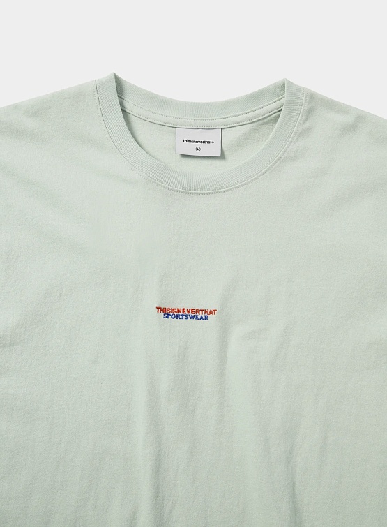 Футболка thisisneverthat Small Logo Tee Pale Mint