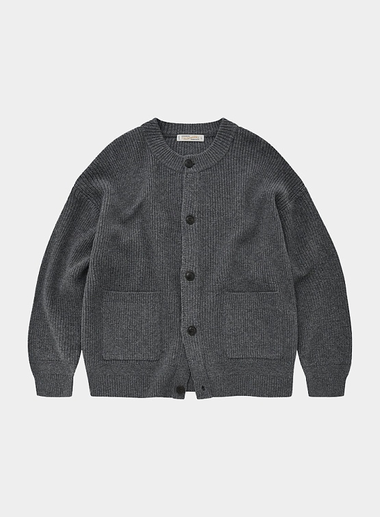 Grey 2025 wool cardigan