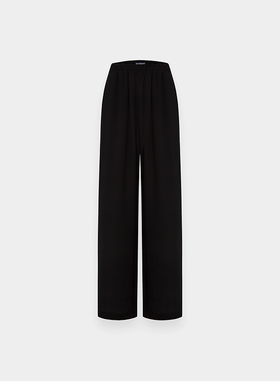 Женские брюки Han Kjøbenhavn Fluid Wide-Leg Trousers Black