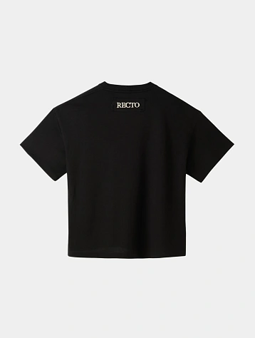 Футболка Recto Back Logo Wool Black