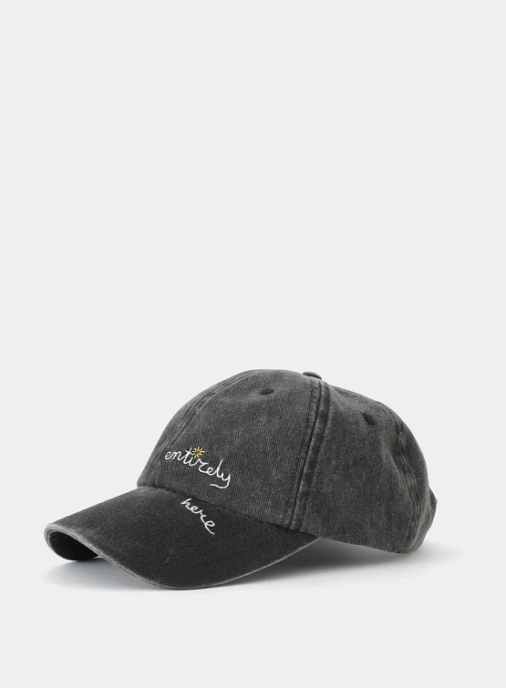 Кепка Jungles Jungles Not Entirely Here Cap Washed Black