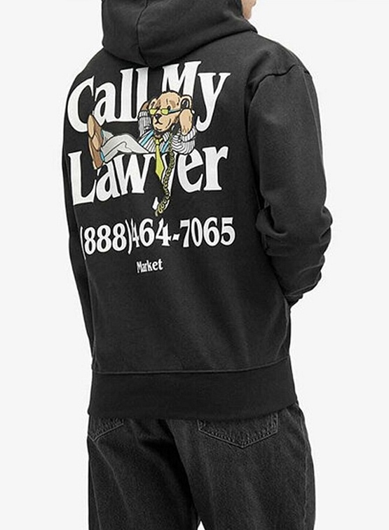 Худи MARKET Better Call Bear Hoodie Black