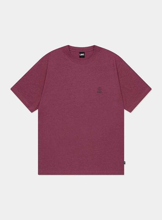 Футболка LMC OG Globe Tee Dark Pink