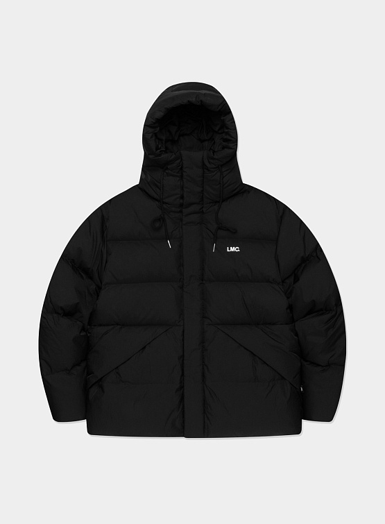 Пуховик LMC Hooded Puffer Duck Down Parka Black