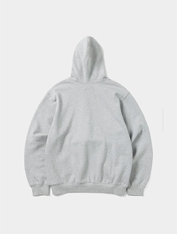Зип-худи thisisneverthat Classic Zip Up Sweat Heather Grey
