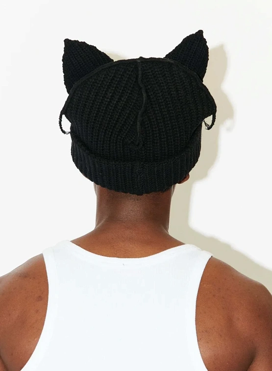 Шапка Charles Jeffrey Loverboy Supersized Chunky Ears Black