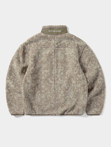 Куртка thisisneverthat Sherpa Fleece Jacket Stone