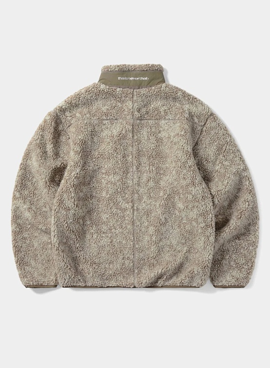 Fleece pullover sherpa best sale