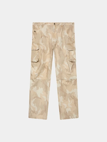 Брюки 424 Cargo Detachable Bermudas Washed Sand Camo Stone