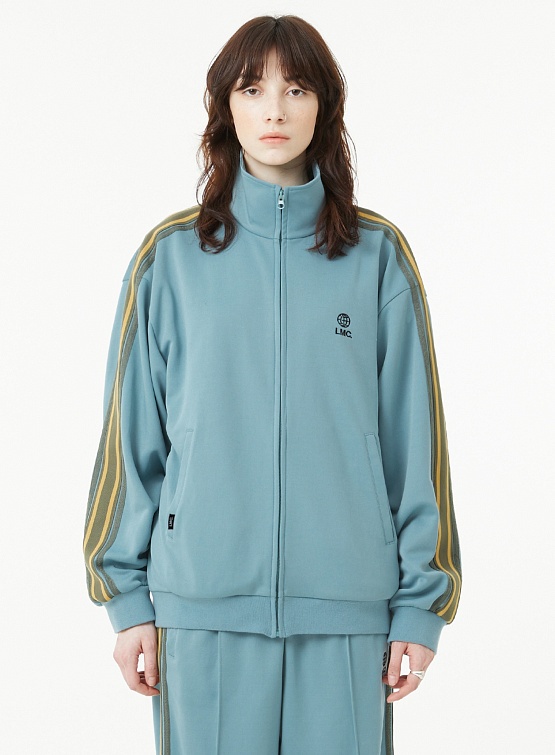 Олимпийка LMC Side Striped Jersey Track Top Gray Mint