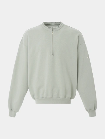 Халф-зип Recto Edge Collar Stand Half Zip-Up Khaki