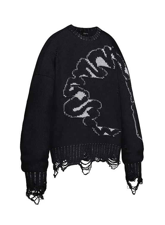 Свитер MADFRENZY Grunge Cortex Black