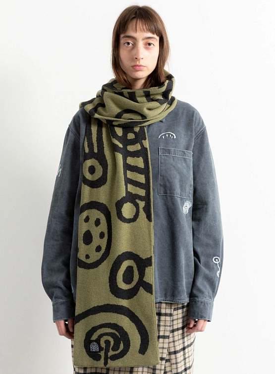 Шарф Heresy Carvings Scarf Green