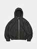 Зип-худи FrizmWORKS Vintage Dyeing Parka Black/Brown