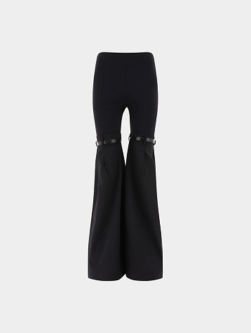 Женские брюки Coperni Hybrid Flare Trousers Black