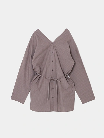 Женское платье-рубашка AMOMENTO Stripe Grey