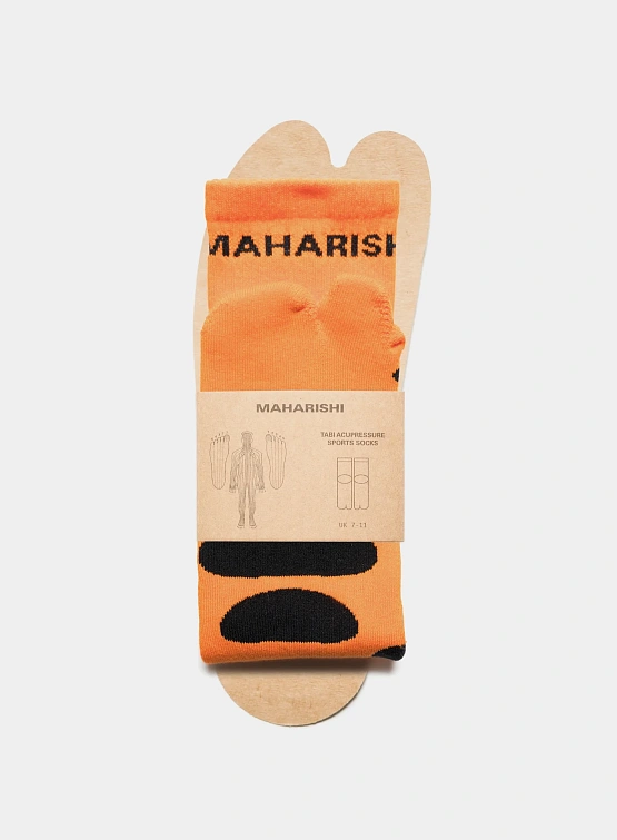 Носки MAHARISHI 1460 Maharishi Acu Tabi Sport Orange