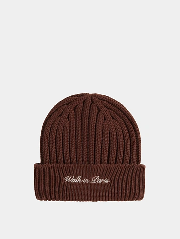 Шапка Walk In Paris Wool Beanie Brown
