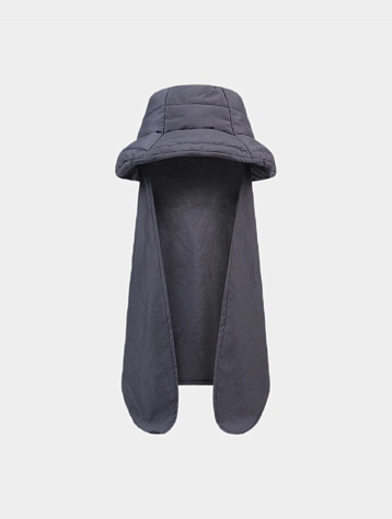 Панама XENIA TELUNTS Snug-Scarf Bucket Hat Dark Grey