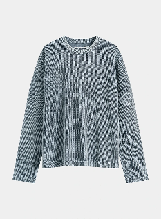 Лонгслив MKI MIYUKI ZOKU Pigment Grey Loose Gauge L/S