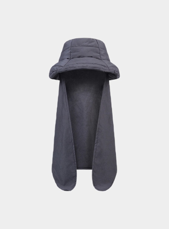 Панама XENIA TELUNTS Snug-Scarf Bucket Hat Dark Grey