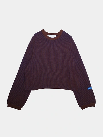 Свитер Jungles Jungles Two Tone Rib Knit Brown/Blue