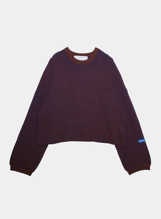 Свитер Jungles Jungles Two Tone Rib Knit Brown/Blue