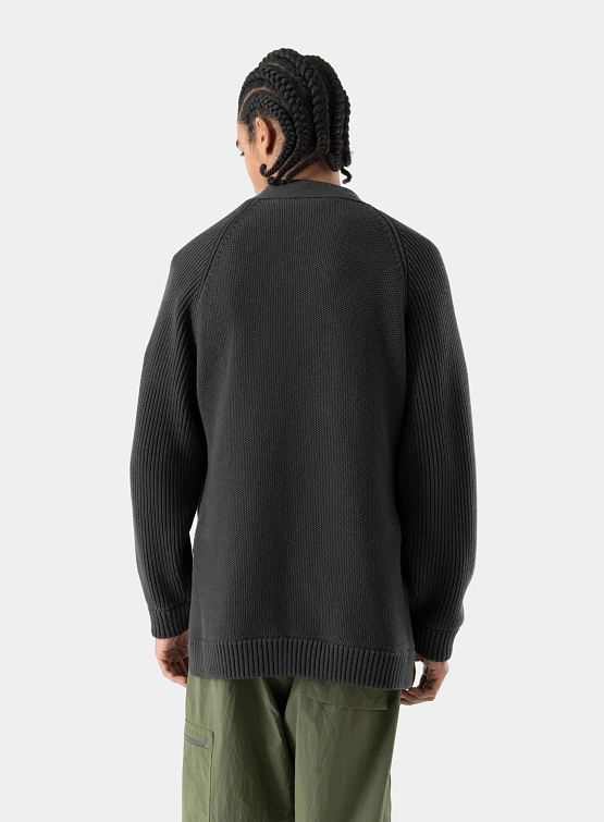 Кардиган MAHARISHI 1461 Maharishi Knitted Kimono Black