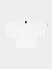 Женская футболка JUUN.J Wide Sleeve Crop T-Shirt White