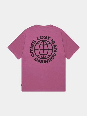 Футболка LMC OG Combo Tee Dark Pink