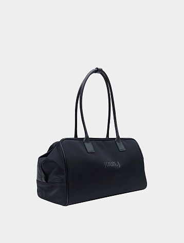Сумка JUUN.J Nylon Logo Shoulder Bag Black