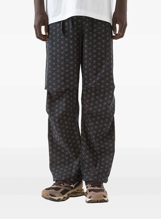 Брюки MAHARISHI 6240 Wagara Asym Loose Track Navy