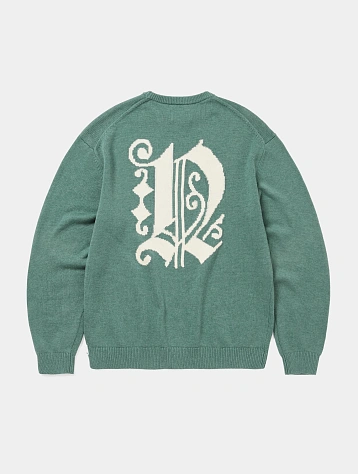 Свитер thisisneverthat Fortuna N-Logo Teal