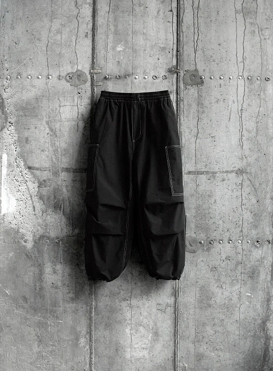 Брюки Sunnei Сargo Pants W Coulisse Black