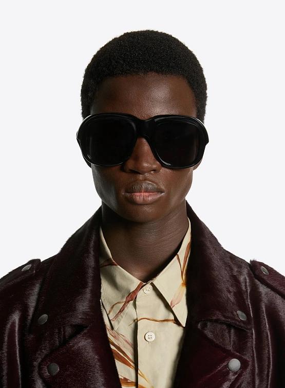 Очки Dries Van Noten x Linda Farrow Oversize Black