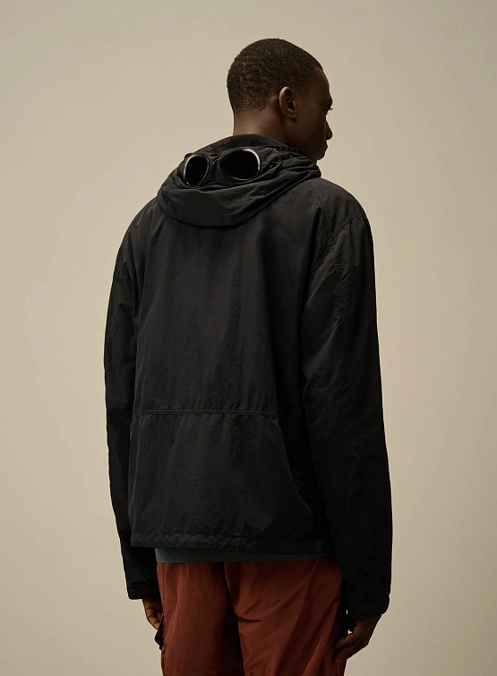 Ветровка C.P. Company Flatt Nylon Goggle Total Eclipse