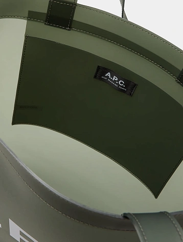 Тоут A.P.C. Lou Tote Khaki