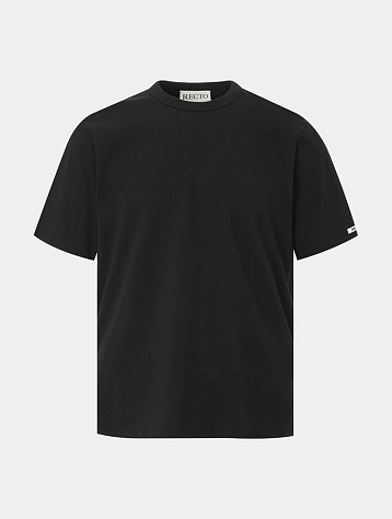 Футболка Recto RC Logo Jacquard Patch T-shirt Black