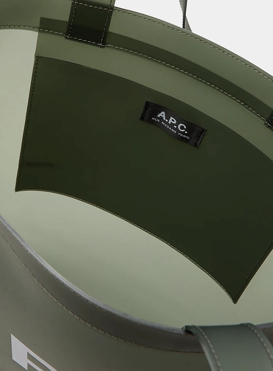 Тоут A.P.C. Lou Tote Khaki