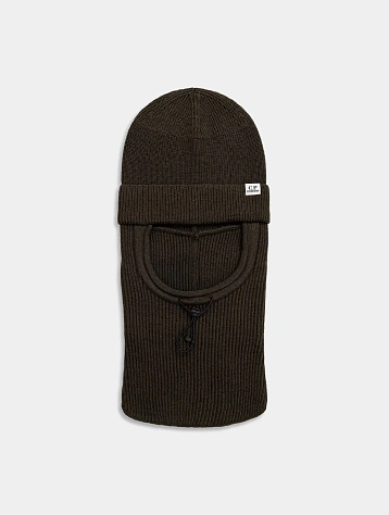 Балаклава C.P. Company Extrafine Merino Wool Ski Mask Ebony