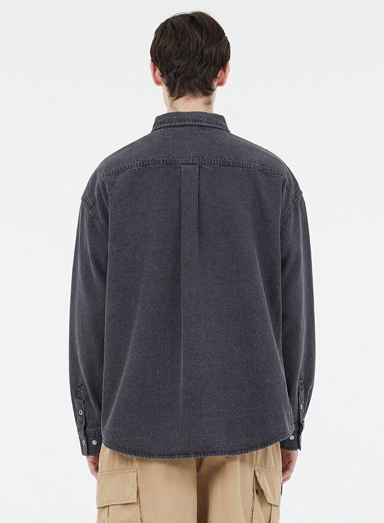 Рубашка LMC Oversized Denim Shirt Black