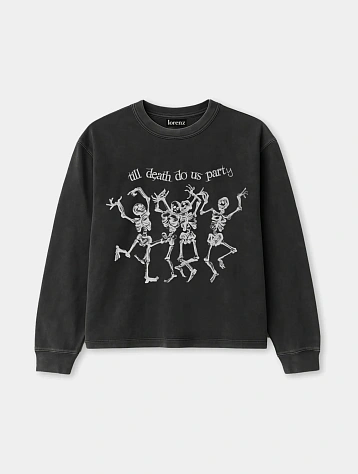 Лонгслив lorenz Resurrection T-Shirt Washed Black