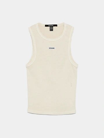 Женская майка Ksubi Labels Syndicate Xtra Beige