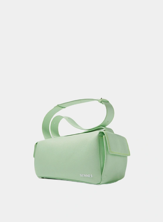Сумка Sunnei Labauletto Acid Green