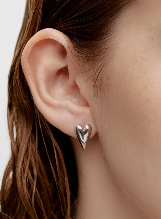 Серьги-пины OMUT Hearts