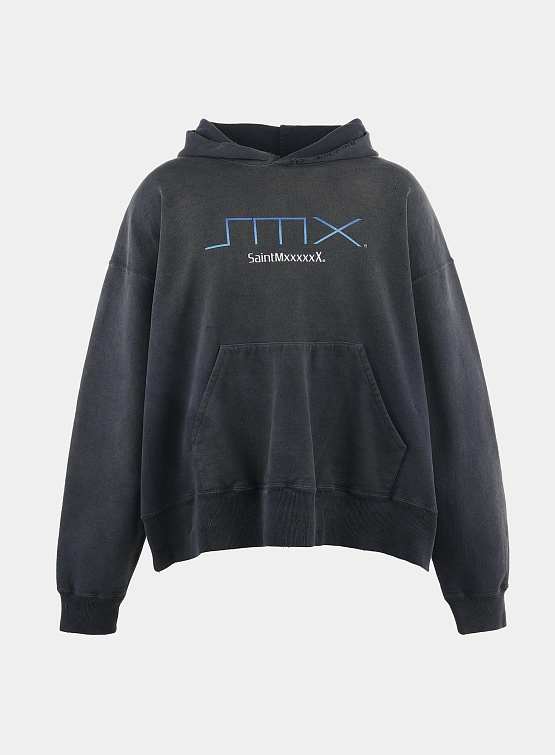 Худи SAINT MXXXXXX Hoodie SMX Black