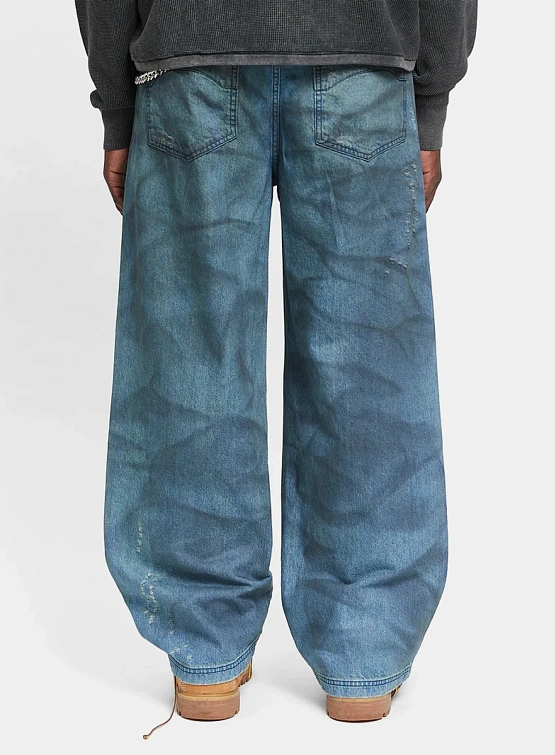 Джинсы RETERNITY Painted Aristan Denim Washed Blue