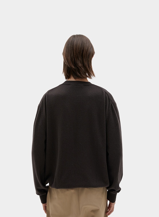 Свитер BROWNYARD Crewneck Sweater Dark Brown