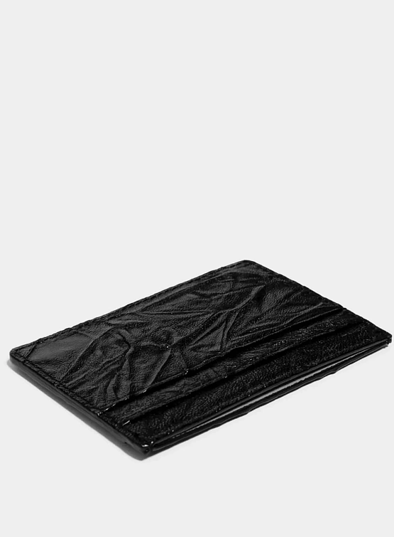 Кардхолдер UNAFFECTED Logo Label Black