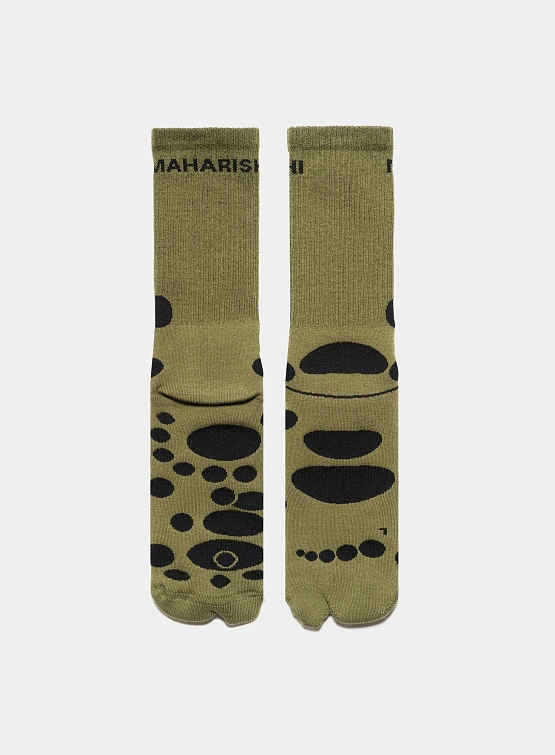 Носки MAHARISHI 1460 Maharishi Acu Tabi Sport Olive